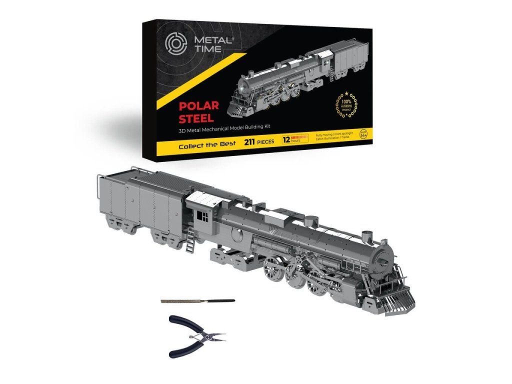 polar steel non color electronic model constructor kit MT052ST 014