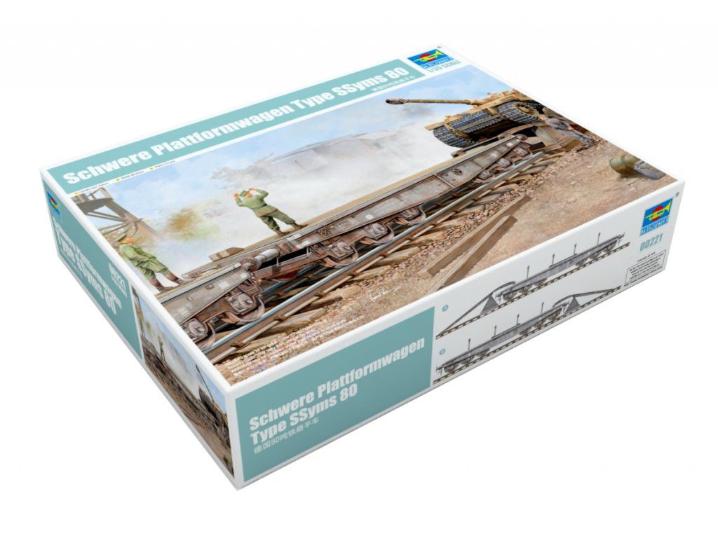 145555 schwere plattformwagen type ssyms 80 1 35