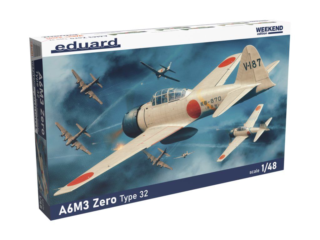 Mitsubishi A6M3 Zero Type 32 Weekend edition 1/48