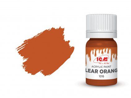 Barva ICM - Clear Orange 12ml