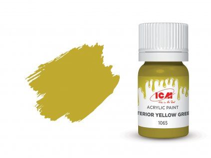 Barva ICM - Interior Yellow Green 12ml