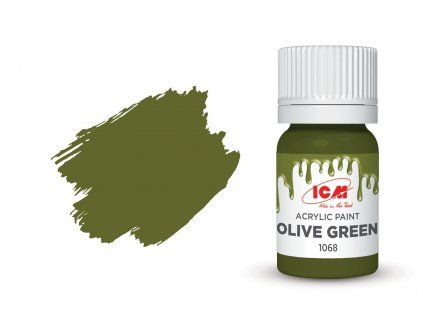 Barva ICM - Olive Green 12ml