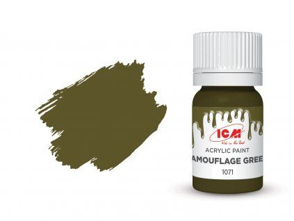 Barva ICM - Camouflage Green 12ml