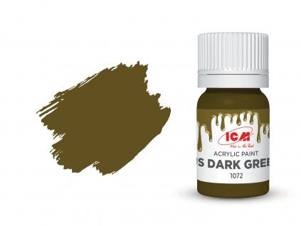 Barva ICM - US Dark Green 12ml