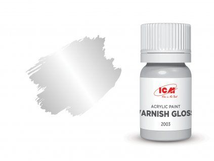 Lesklý Lak ICM - Gloss Varnish 12ml