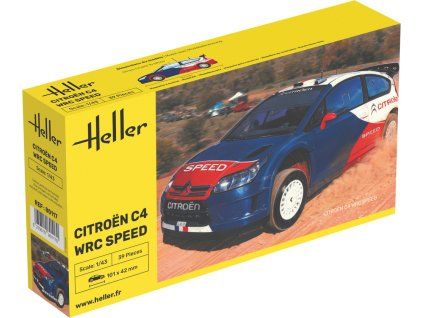 citroen c4 wrc speed 1 43 heller 80117 06
