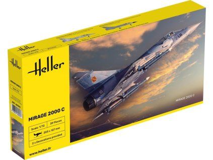 dassault mirage 2000 c 1 72 80303 heller 06