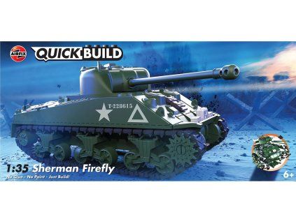 J6042 sherman firefly quickbuild 1 35 airfix 08