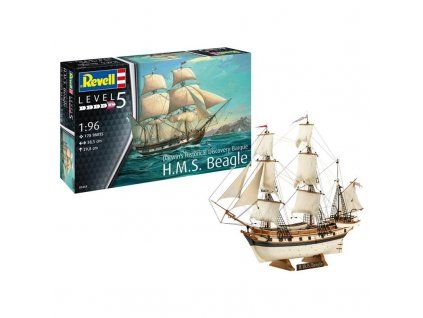 revell 05458 196 hms beagle