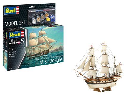 HMS Beagle Model Set 1/96