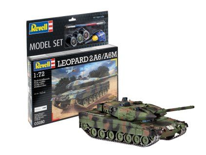 63180 leopard 2a6 a6m model set 1 72 revell 04