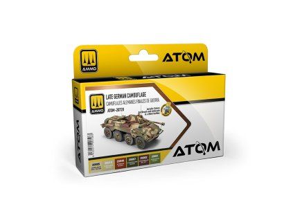 atom late german camouflage set atom 20728