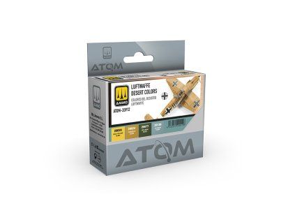 atom luftwaffe desert colors set atom 20912