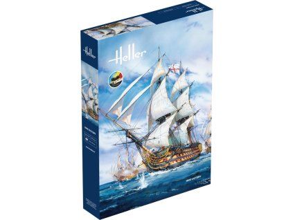 58897 hms victory starter kit 1 100 heller 07
