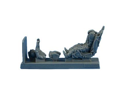Soviet Pilot with ejection seat for MiG-21 for Trumpeter 1/32