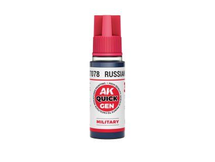 Barva AK Interactive QUICK GEN - Russian Blue 18ml