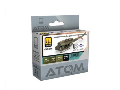 AMMO ATOM 20906 atom us army helicopters set