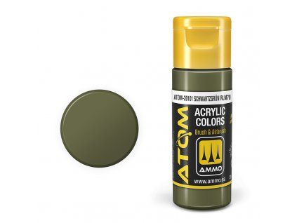 ATOM COLOR - Schwartzgrün RLM70 20ml
