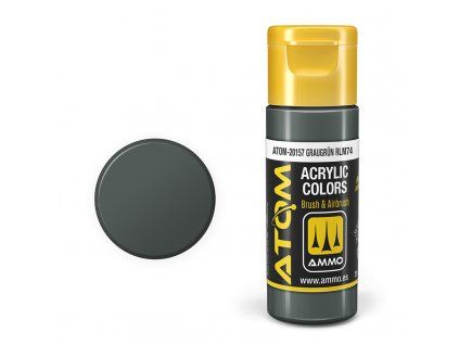 ATOM COLOR - Graugrün RLM74 20ml