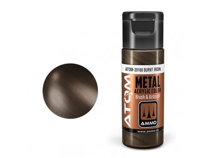 ATOM METALLIC COLOR - Burnt Iron 20ml