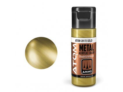 ATOM METALLIC COLOR - Gold 20ml
