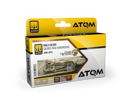 AMMO ATOM 20723 atom tools colors set