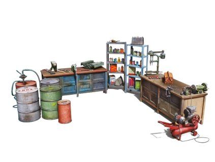 Garage Workshop 1/35