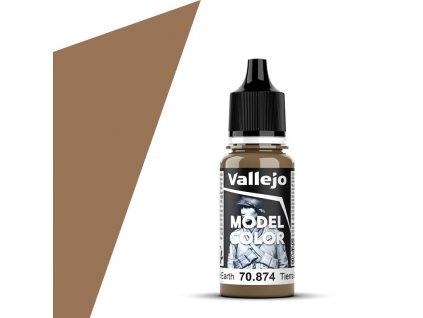 Barva Vallejo Model Color - Tan Earth 17ml