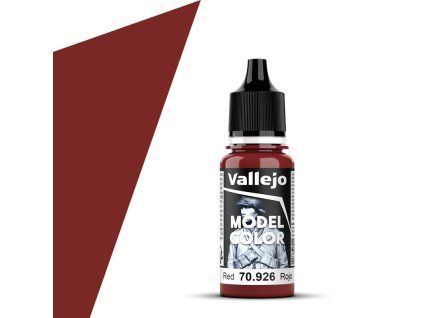 Barva Vallejo Model Color - Red 17ml