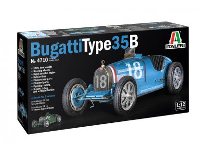 Italeri 4710 bugatti type 35B 02