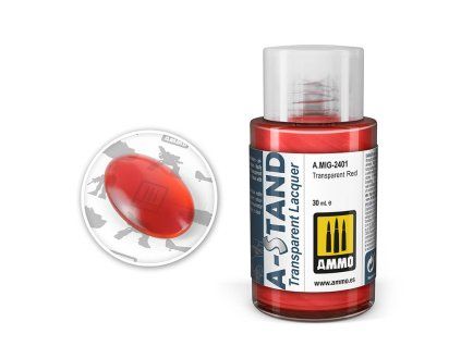 Barva MIG A-STAND Transparent - Red 30ml