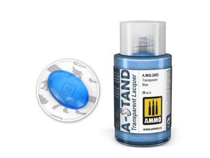 Barva MIG A-STAND Transparent - Blue 30ml