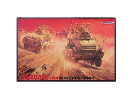 roden 708 1 72 sdkfz263 8 rad schwerer panzerfunkwagen