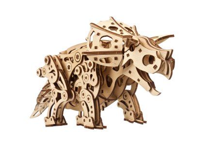 ugears triceratops 70211 08