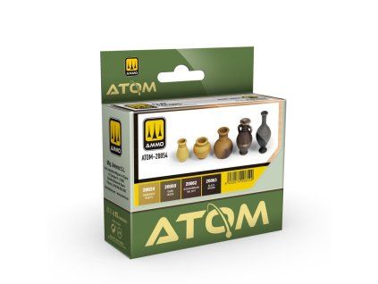 atom clay colors set 4x20ml 20854