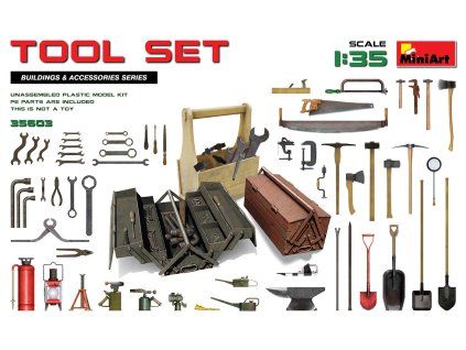 tool set 1 35 MINIART 35603 09