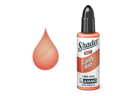 Barva AMMO MATT SHADER - Candy Red 10ml