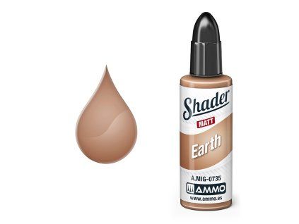Barva AMMO MATT SHADER - Earth 10ml