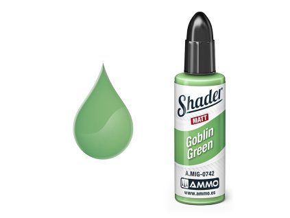 Barva AMMO MATT SHADER - Goblin Green 10ml