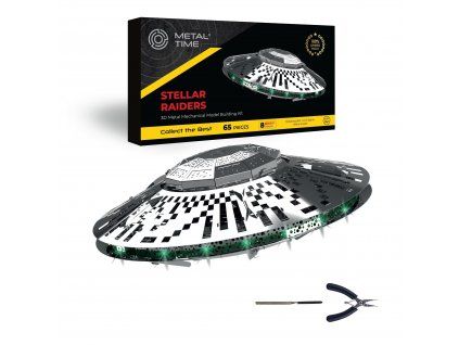 stellar raiders ufo electrical model constructor kit mt051 014