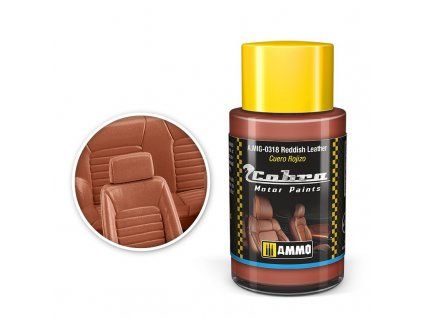 AMIG0318 cobra motor reddish leather