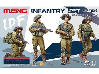 122050 1 idf infantry set 2000 1 35 meng