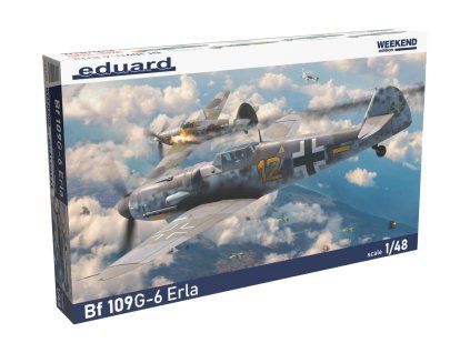 messerschmitt bf 109g 6 erla weekend edition 1 48 eduard 84201 014