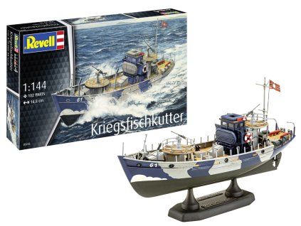 kfk kriegsfischkutter 1 144 revell 05242 06
