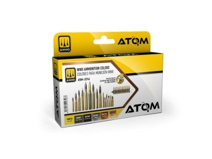 atom wwii ammunition colors
