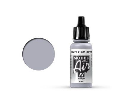 model air vallejo rlm01 silver 71063