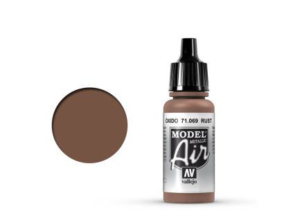 model air vallejo rust metallic 71069