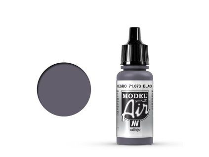 model air vallejo black metallic 71073