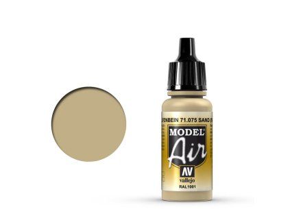 model air vallejo ral1001 ivory 71075