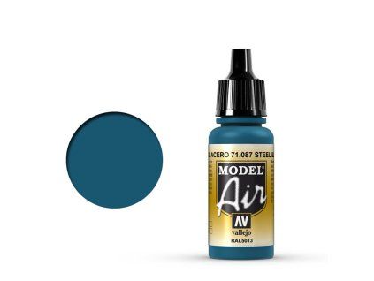 model air vallejo steel blue 71087